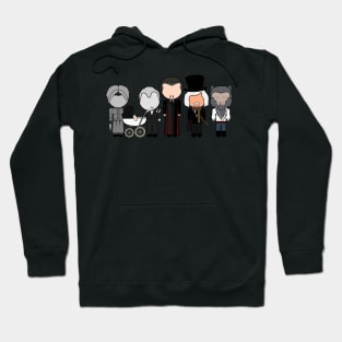 60s Horror Movie Icons - "Vector-Eds" Hoodie